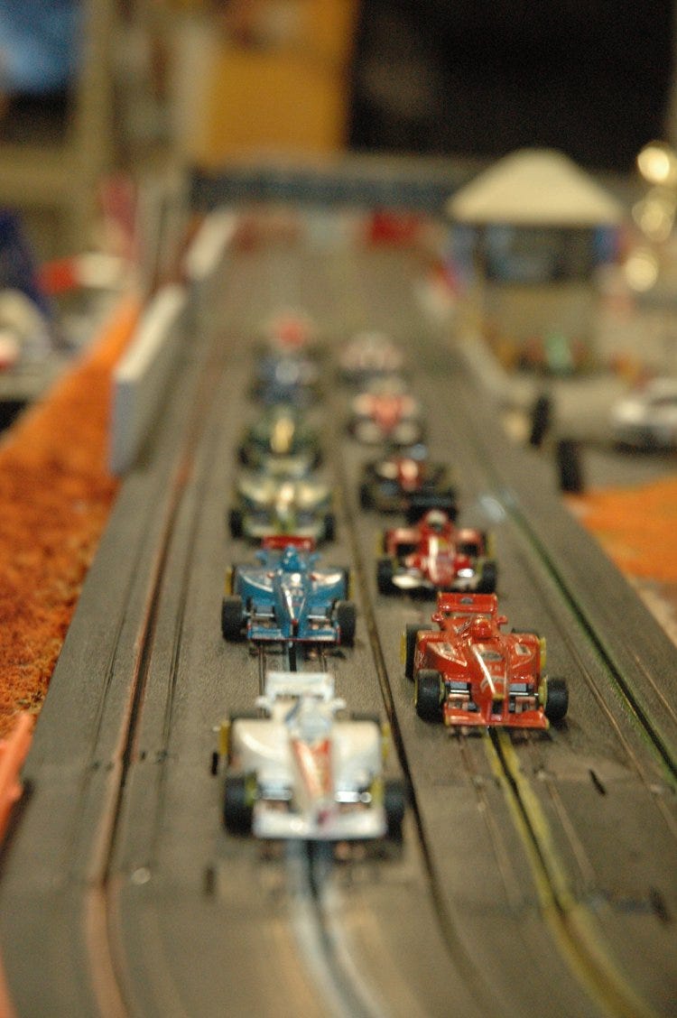 indy slot car racing